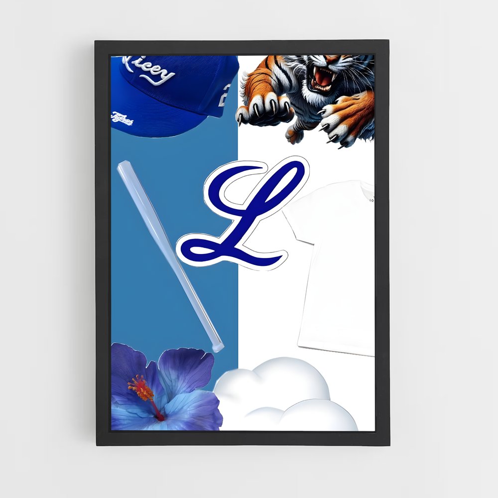 Poster Tigers Spirit – affiche Baseball (vue 2)